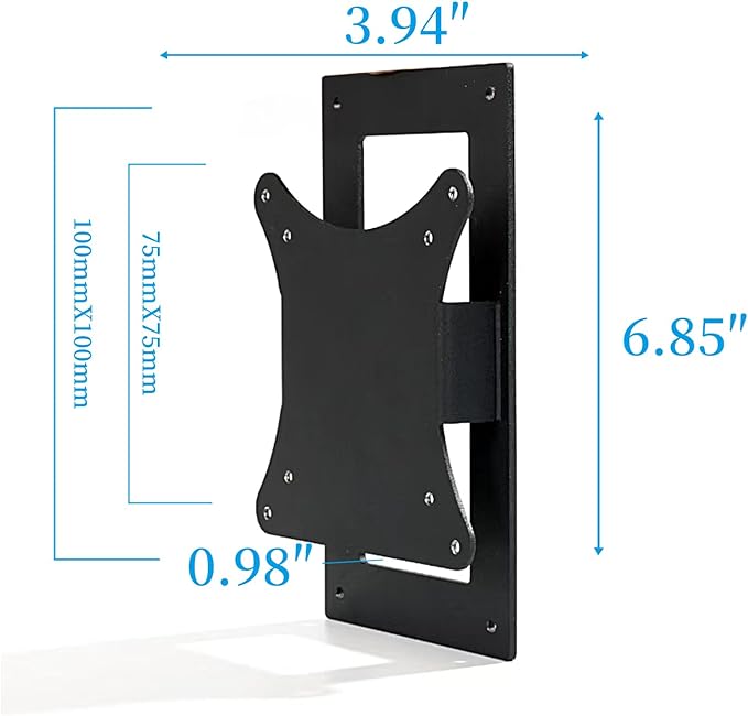 Wall Mount VESA Adapter Bracket Compatible with Sony PlayStation 3D Display Monitor 100*100 75*75mm