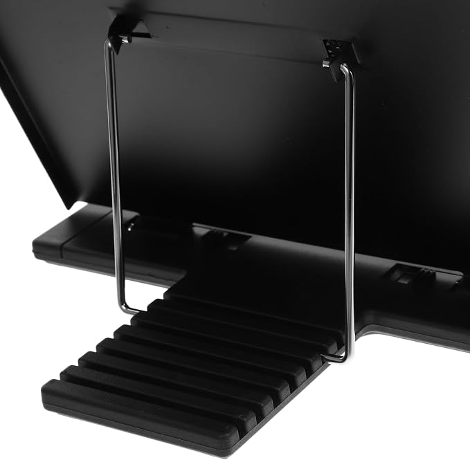 Tofficu Adjustable Document Holder Portable Reading Stand for Desk Lightweight Paper Holder for Comfortable Reading Posture for Home and Office Use