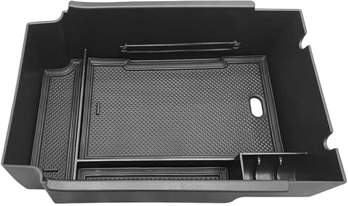 Vesul Compatible with Subaru Crosstrek Impreza 2024 2025 Center Console Armrest Storage Box ABS Tray Insert Organizer Glove Pallet Phone Holder