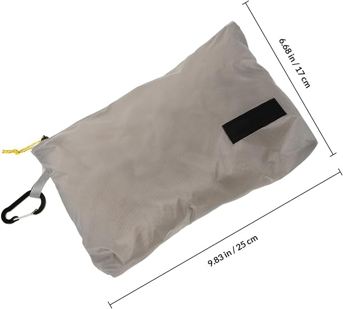 Large Capacity Waterproof Nylon Travel Organizer Bag with Zipper Pouch for Outdoor Camping and Clothes Storage Lightweight Sturdy Packing Organizer