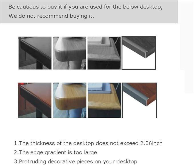 FUZADEL Ergonomic Arm Rest for Desk Rotating Computer Arm Support Clamp On Office Elbow Rest Arm Support Shelf Hand Rest 360 Degrees Rotatable Desk Tray