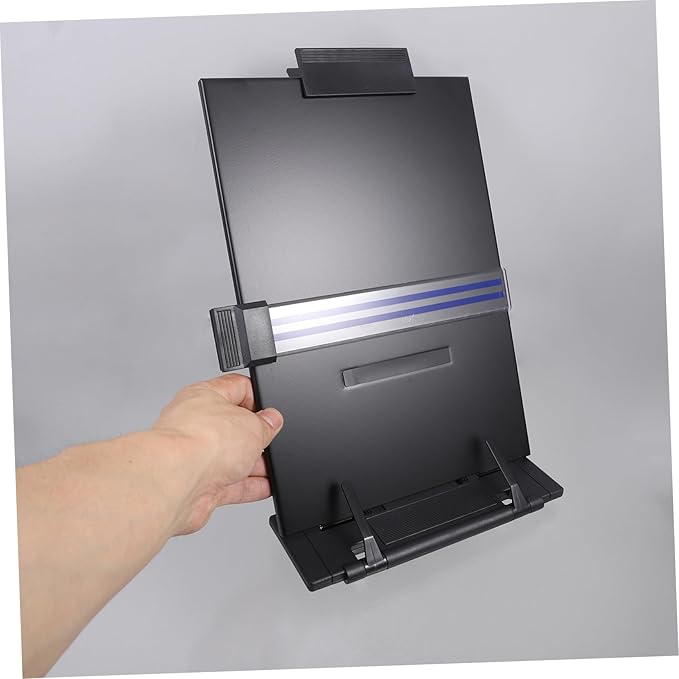 Artibetter Adjustable Document Holder Desk Book Organizer Retractable Book Stand Stand Table Document Holder Copy