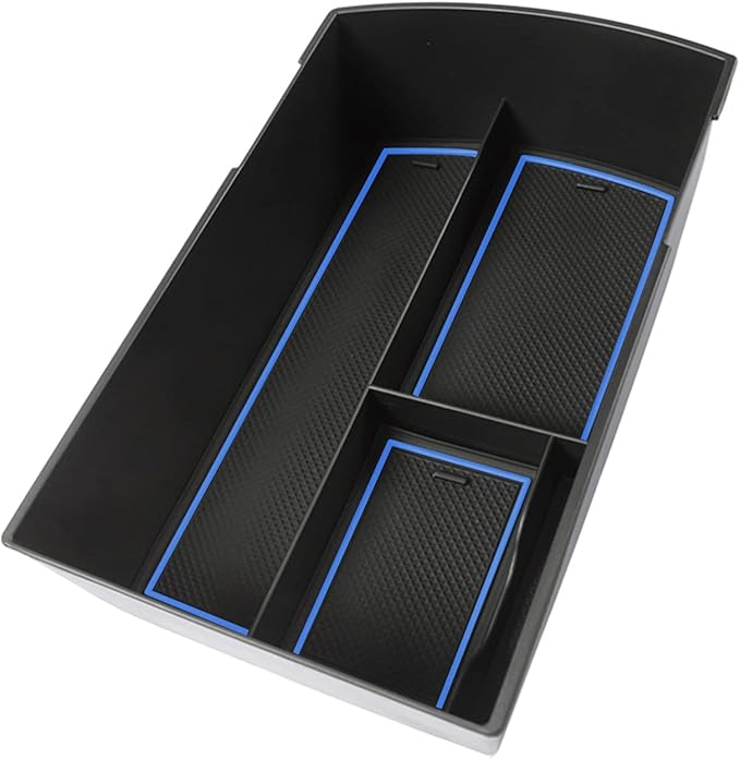 SHAOHAO for 2025 2026 Subaru Ascent Center Console Organizer for 2019-2026 Subaru Ascent Accessories Base/Premium/Onyx Edition/Limited/Onyx Edition Limited/Touring Double Space Armrest Insert Tray