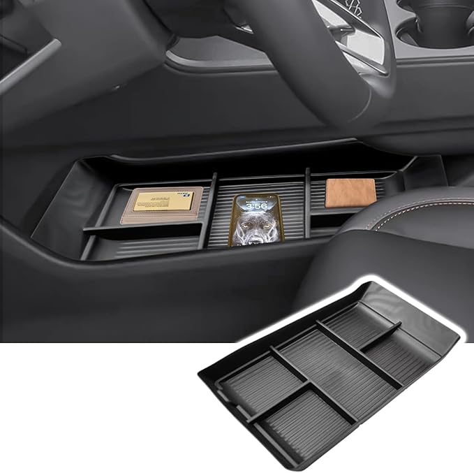 Lower Center Console Organizer for 2024 2025 2026 Honda Prologue EV /2024 2025 Acura ZDX Interior Accessories, Under Floor Console Organizer Tray Storage Box