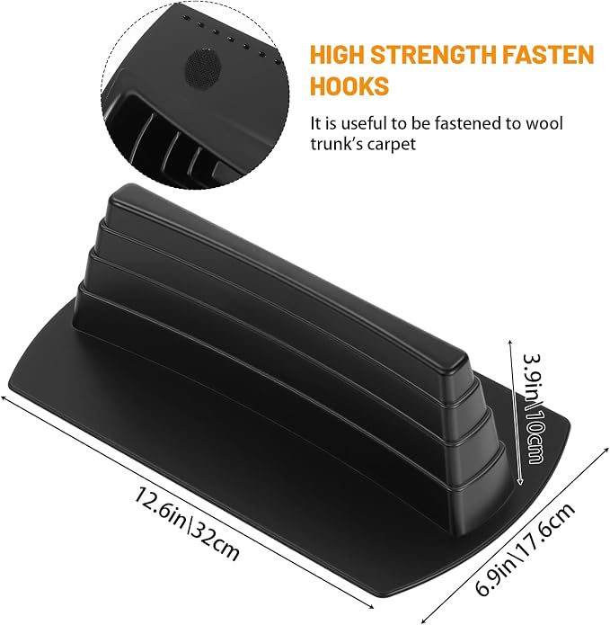 Colingmill 4 Pcs Car Trunk Storage Organizer Blocks for Felt Carpet Free Association Trunk Organizer Multipurpose Containment System
