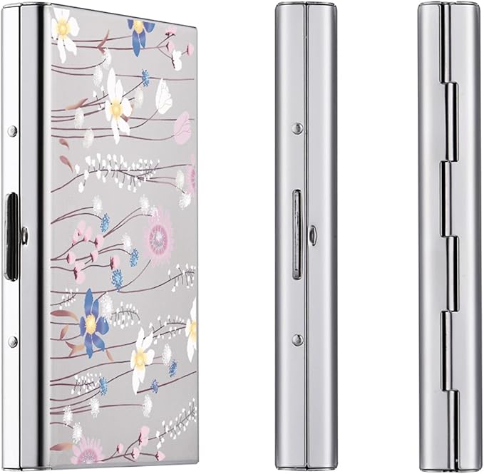 BONSYL® Credit Card Holder, RFID Blocking Slim Metal Credit Card Wallet, with Card Slots, for Women and Men. | RFID Blocking, Slim, 6 Card Slots