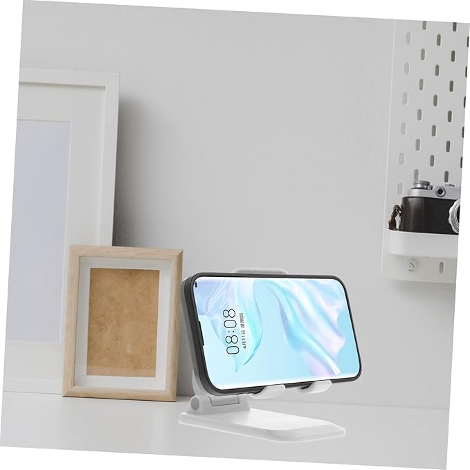Abaodam Folding Mobile Phone Stand Telephone Stand for Office Desk Laptop Laptop Foldable Tablet for Desk Tablet Mount Holder Multifunctional Phone Holder Mobile