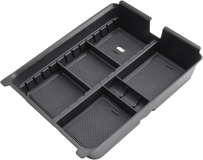 CDEFG Center Console Organizer Compatible with 2023-2025 Honda Pilot/2024-2026 Ridgeline/2024-2026 Passport Accessories Middle Console Organizer Armrest Tray Storage Box