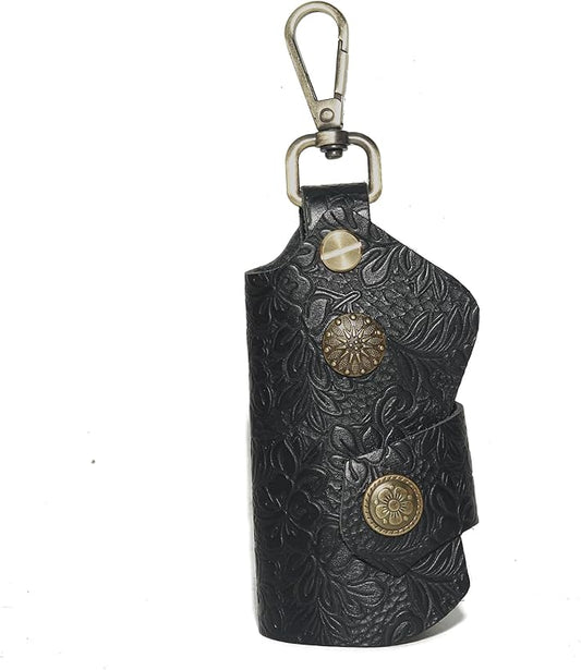 Handmade Leather Key Chain Holder, Leather key case for key storage Car Key Holder Home Door Key Bag