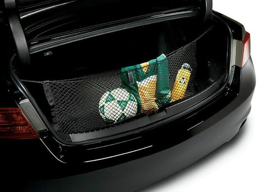 Rear Trunk Organizer Cargo Net for Acura ILX 2013-2020 – Envelope Style Cargo Net for Sedan-Premium Mesh Elastic Car Trunk Organizer Vehicle Carrier Storage–Compatible with Acura ILX