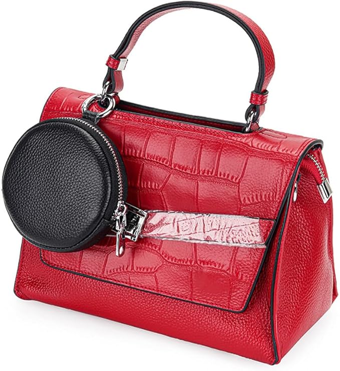 1 Pcs Leather Zipper Coin Purse Wallet With Keychain, Coin Organizer, Change Holder,Card Case, Mini Leather Zipper Storage Bag for Men & Women