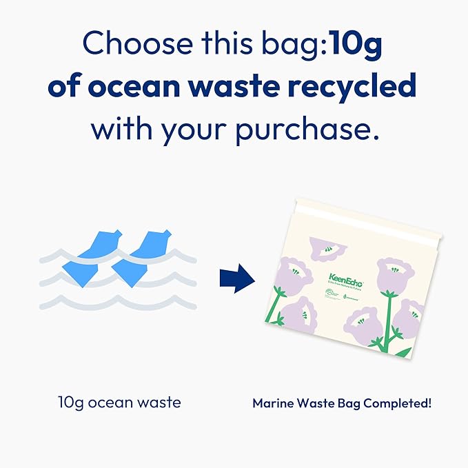 Disposable Car Garbage Bin Bags, Vomit Trash Bags made with Recycled HDPE for Boat, Plane, Travel, Camping, Bedroom, Study Room, Office and Car, 20 pcs,Purple