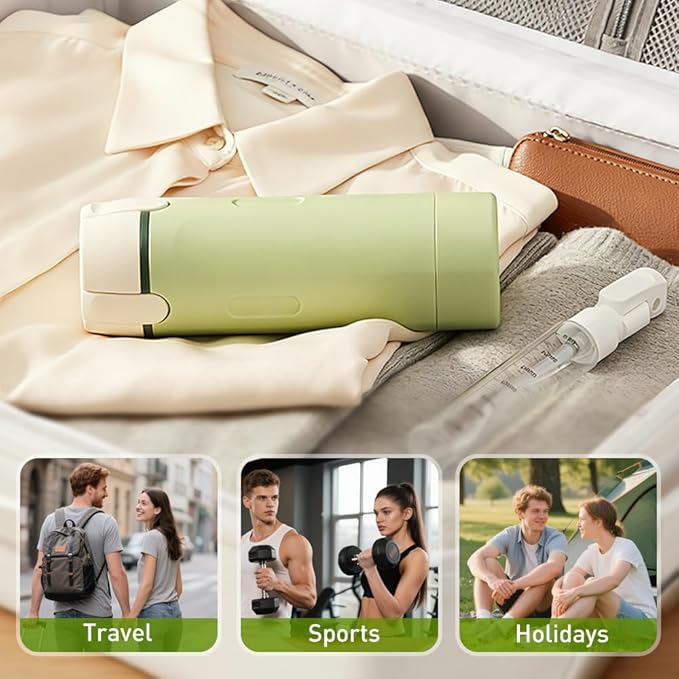 4 in 1 Travel Dispenser, 4 Pack 30ML Travel Bottles for Toiletries, 4 in 1 Travel Bottles for Toiletries Travel Dispenser Bottle, Refillable, Suitable for Storing Shampoo (White*2PCS)