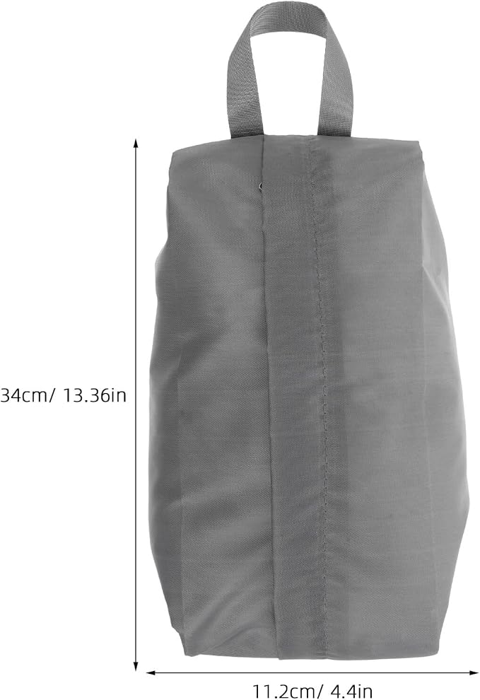 ORFOFE 5pcs Portable Underwear Travel Organizer Bags Set, Waterproof Gray Storage Pouches with Handheld Design for Suitcase Packing and Daily Use