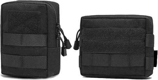 TRIWONDER Tactical Cigarette Pouch Molle Small Military Bag Battery Cigarette Case EDC Utility Card Holder Lighter Slot Mini Cigar Waist Pack