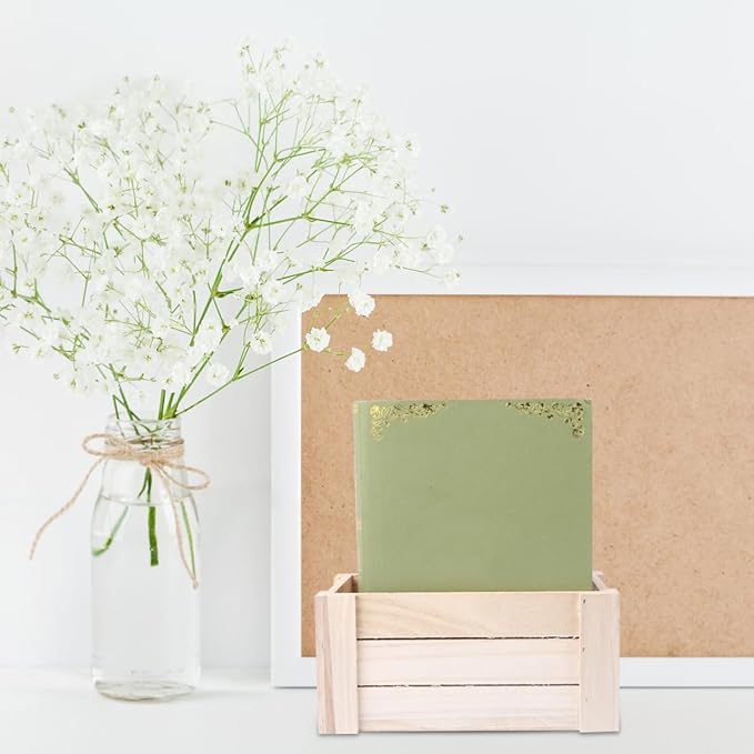 1Pc Creative Wooden Desktop Storage Box Medium Desk Organizer for Home Decoration and Office Supplies Stylish Storage Solution for Organizing Essentials