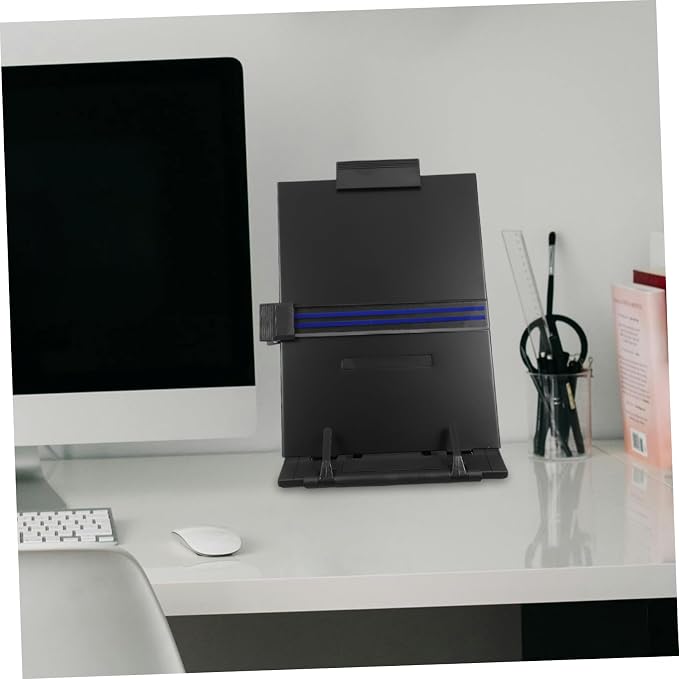 Adjustable Reading Stand Receipt Holder for Desk Document Holder for Monitor