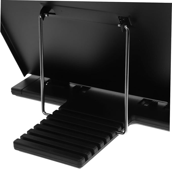 Adjustable Document Holder Stand for Desk Versatile Reading Rack for School Office Home Library for Hands Reading Typing Smooth Surface Angle