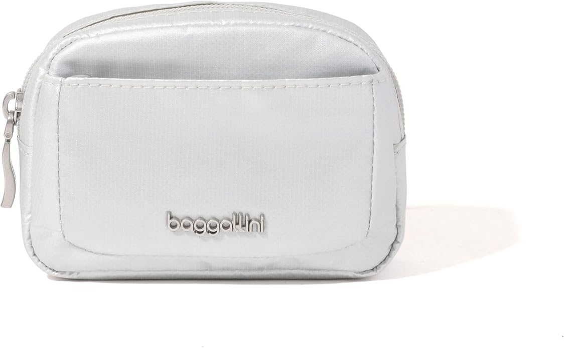 Baggallini Women's Pocket Cosmetic - Lightweight Bag - Travel Essentials Makeup Organizer Mini