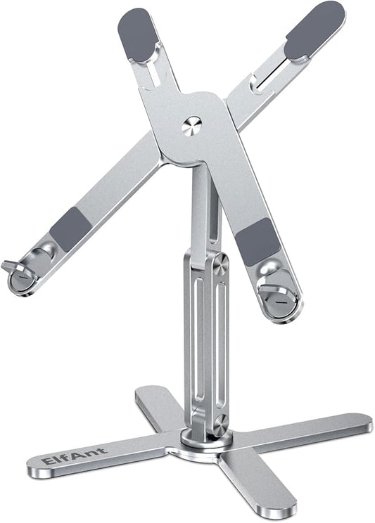 Laptop Stand 360 Degree Rotation Adjustable Portable for 10" - 17" Laptop Tablet