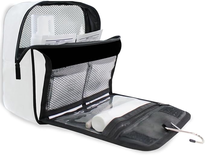 senya Hanging Travel Toiletry Bag Cute Kit Makeup Case Cosmetics Organizer for Men Women (Unicorn)