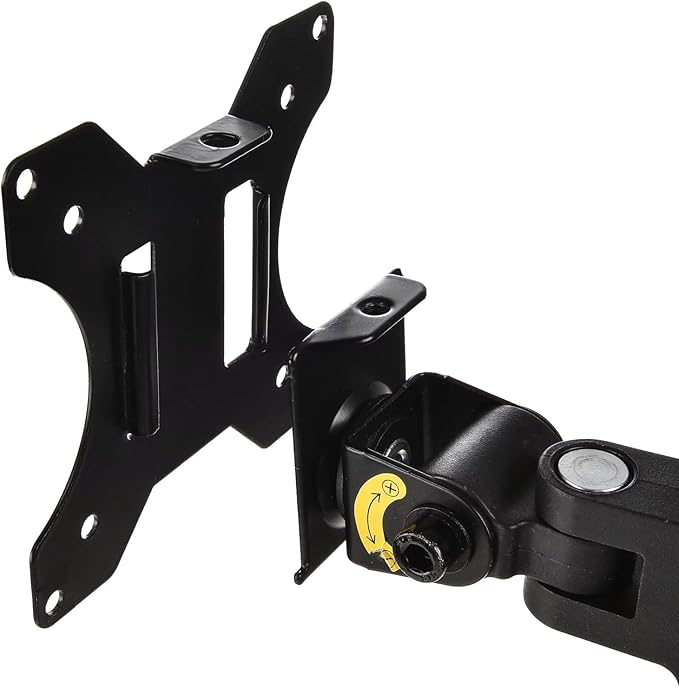 Dual Balanced Monitor Arms | Effortless Adjustment | Internal Spring Mechanism | Outstanding Flexibility | 180 Degree Rotation | Two Monitors | Fit Screen Size 17" - 32" | Computer Display Arm | Black