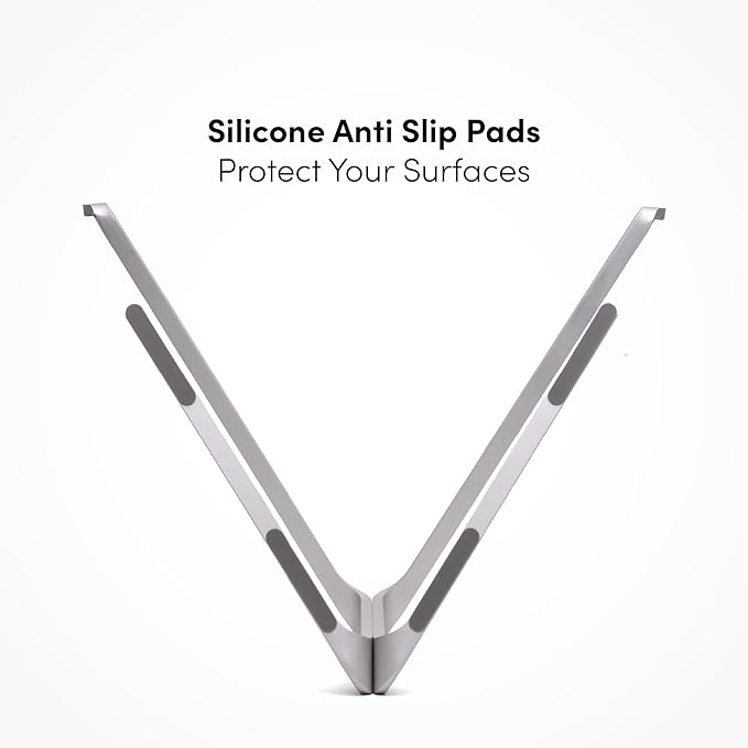 Aluminum Laptop Stand for Desk, fits 13" - 16" Laptops