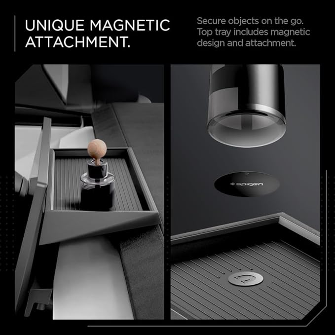 Spigen Under Screen Storage Organizer Designed for Tesla Cybertruck 2026/2025/2024/2023