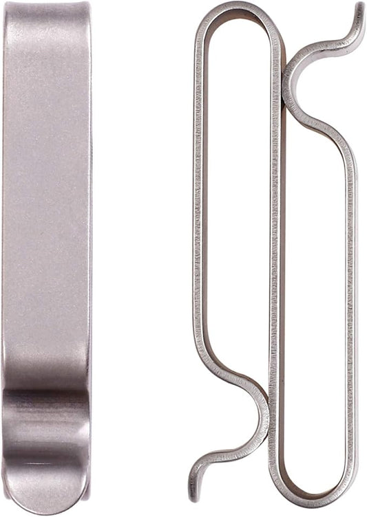 TACRAY Titanium Belt Key holder, Quick Releaed Belt keychain Clip for Keys, Key hook and Backpack Clasp for EDC