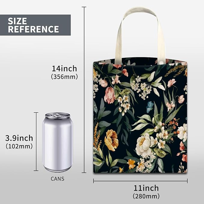 Car Trash Can, Cute Car Trash Bag, Hanging Car Organizer and Storage Bag, Trash Bin for Car Accessories, Vehicle, Travelling, Camping Watercolor Flowers