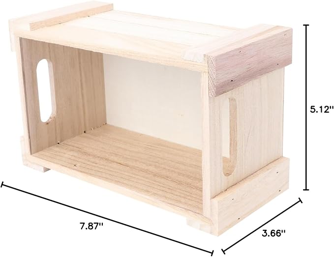 1Pc Creative Wooden Desktop Storage Box Medium Desk Organizer for Home Decoration and Office Supplies Stylish Storage Solution for Organizing Essentials