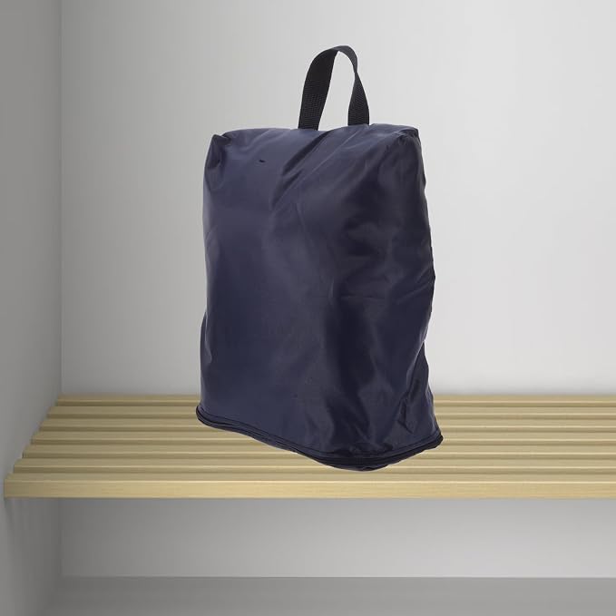 SOIMISS Travel Shoe Bag Waterproof Oxford Fabric Large Capacity Shoe Storage Organizer Tote for Travel Gym Sports Navy Blue Dustproof
