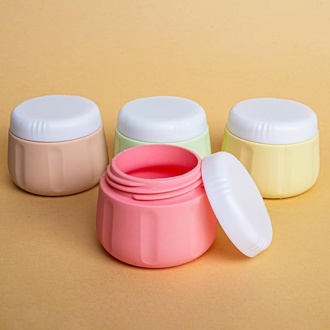 vodvob Travel Bottles Set - TSA Approved, Leak Proof, Refillable Silicone Toiletry Containers