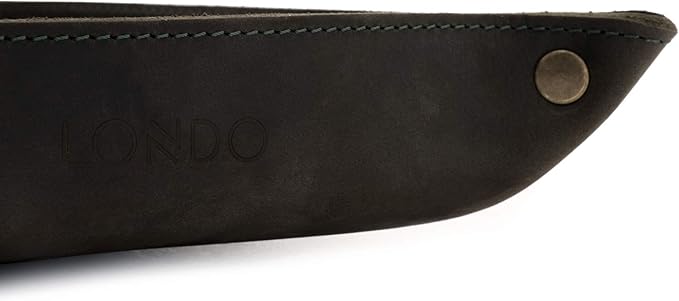 Londo Genuine Leather Tray Organizer - Practical Lightweight Water Resistant Computer Table Desk Storage Box for Wallets, Watches, Keys, Coins, Cell Phones and Office Equipment