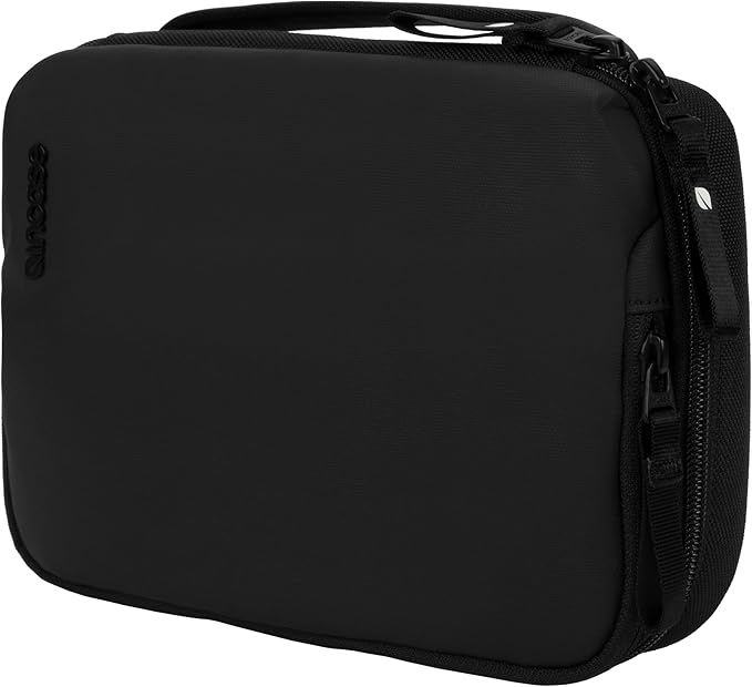 Incase A.R.C Accessory Organizer - Electronic Organizer Travel Case + Cord Storage - Efficient Cable Management - Compact & Durable Electronics Organizer, Black (10 x 3 x 2 in)