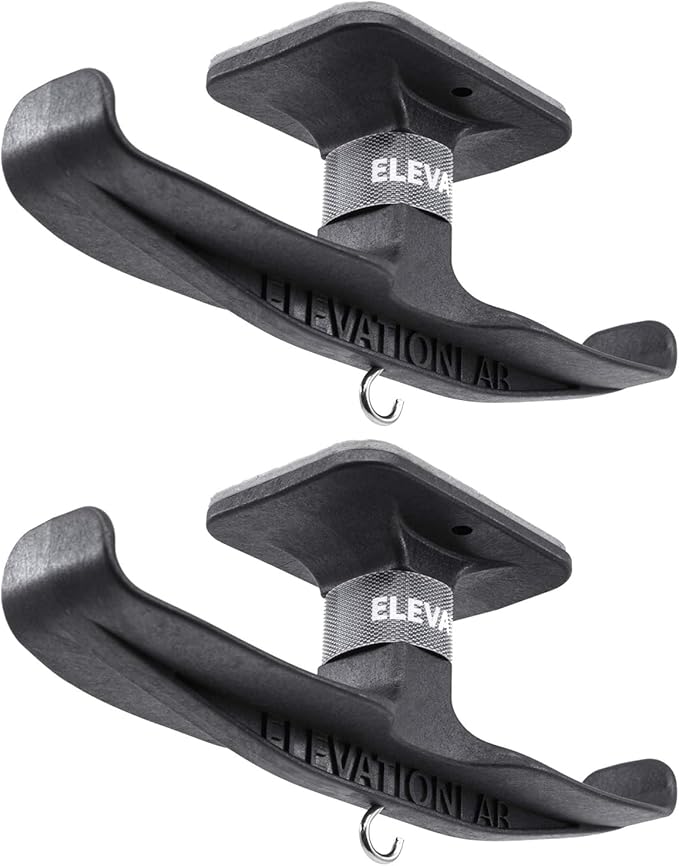 Elevation Lab The Anchor Pro (2-Pack) - Extra Strong Under-Desk Headphone Stand Mount with Built-in Cord Management