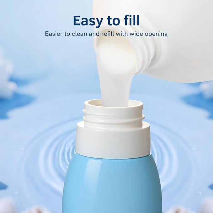 WINWIN Silicone Travel Bottles Set (4-Pack) - Leak Proof Squeeze Tubes with Hanging Toiletry Bag, Refillable Containers for Shampoo, Lotion & Soap