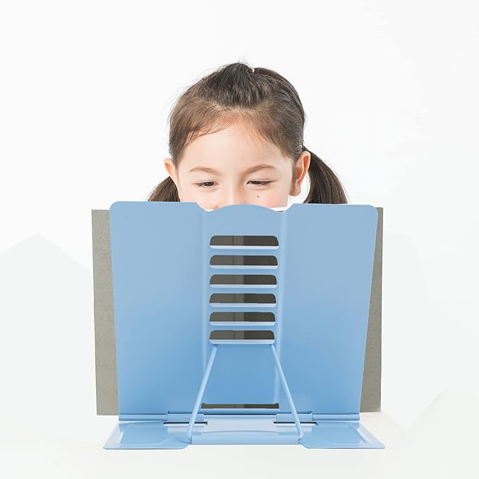 Metal Book Stand Adjustable Book Holder for Reading