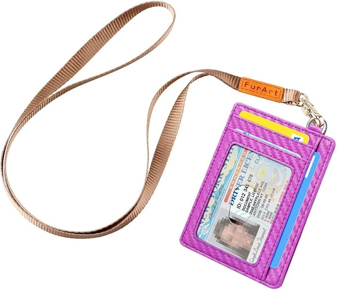 FurArt Slim Minimalist Wallet, Front Pocket Wallets, RFID Blocking, Credit Card Holder for Men