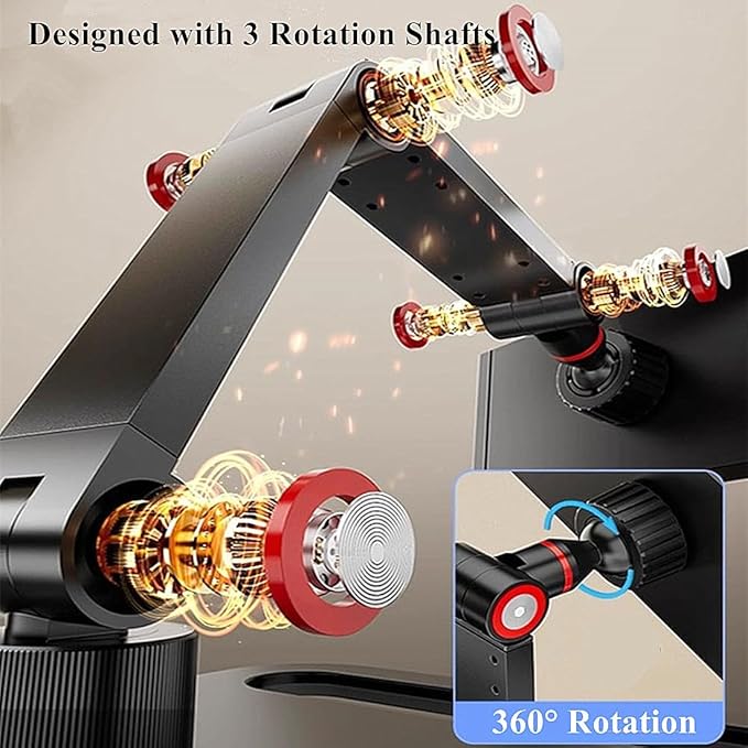 Portable Monitor Holder for 6-17.3 Inch Screen Desktop Expandable Monitor Stand 12.9 inch Tablet Stand