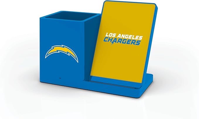 SOAR NFL Unisex Wireless Charging Stand and Desktop Organizer