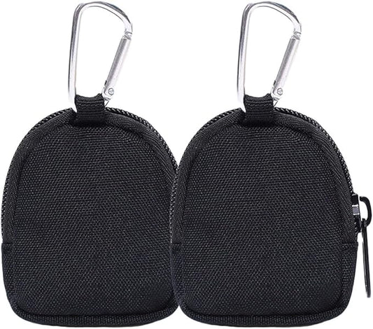 2 Pack Tactical Mini Coin Pouch Military Compact EDC Pouch Utility Backpack Accessories Bag Purse Key Small Tool Earphone Credit Card Holder Sport Waist Pack
