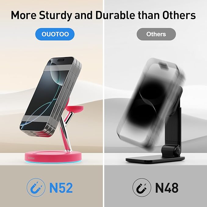 New 3 in 1 Charging Station for Apple Compatible with Magsafe Charger Stand for iPhone 17 16 15 14 13 12 Wireless Charging Station for AirPods Wireless Charger for iWatch Series
