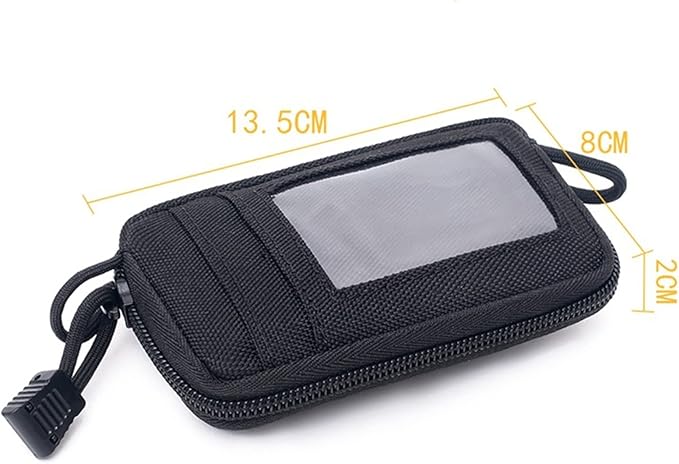Tactical EDC Pouch, Pocket Organizer, ID Holder, Credit Card Holder for Men