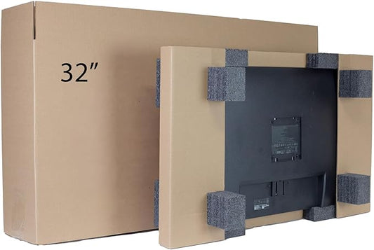 EPE USA Universal 32" Monitor Shipping Box, theBOXlarger