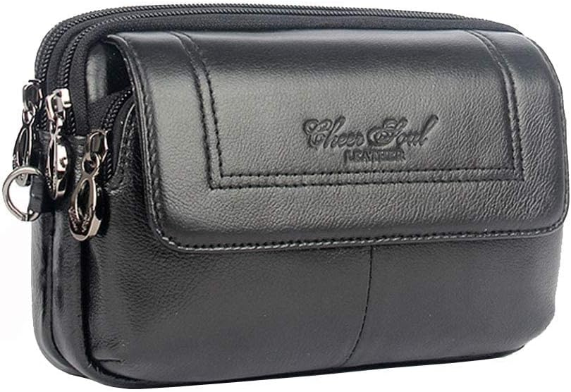 Hebetag Leather Clutch Purse Wallet for Men Organizer Holder Wrist Bag | Organizer, Holder