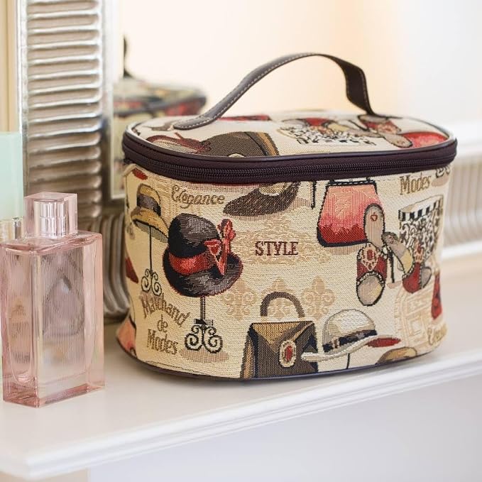Signare Womens Vanity Bag/Toiletry Case/Make-Up Case, Available in 14 Designs