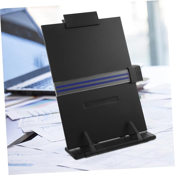 Adjustable Desktop Document Book Holder Lightweight Copy Stand for Reading Material Multi Functional Paper Organizer for Convenient Use Office