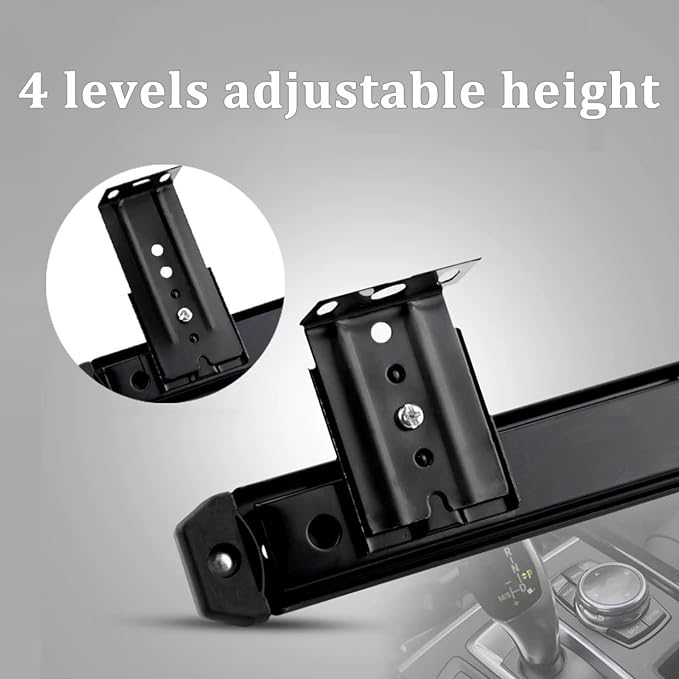 Under Desk Keyboard Tray Slide Out Height Adjustable 21/24/27x 10 Inch Pull Out Platform Computer Drawer Suitable for Office(C,54x27cm)