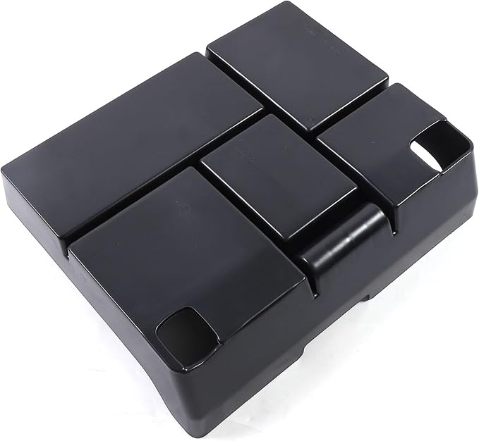 Center Console Organizer Insert Tray Armrest Storage Box Compatible with Cadillac Escalade 2015-2020 Center Console Organizer Tray Armrest Box Secondary Storage Accessories